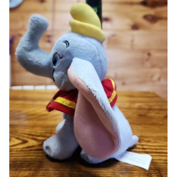 Disney Dumbo Plush Animal 7" Small Elephant Stuffed Animal Floppy Ears - Picture 5 of 12